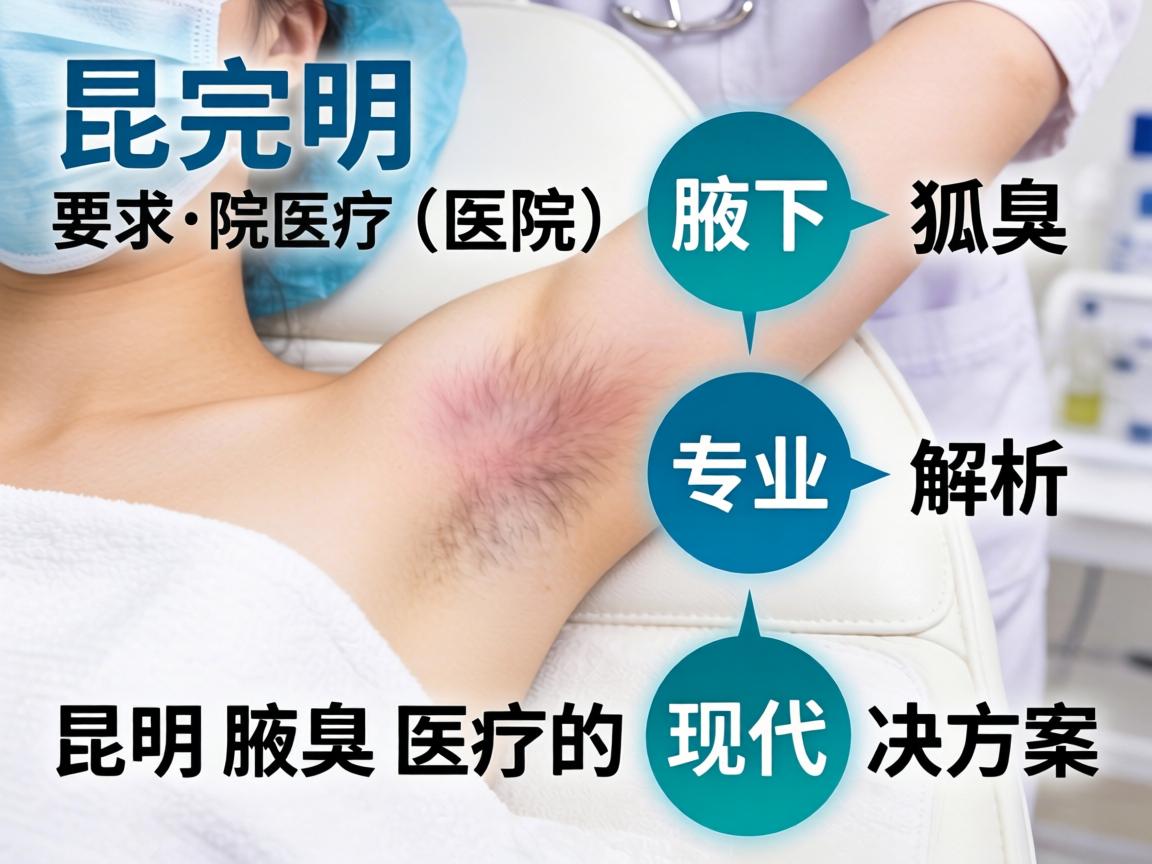 昆明腋下狐臭医院专业解析,昆明腋臭医疗的现代解决方案 昆明腋下狐臭医院专业解析,昆明腋臭医疗的现代解决方案