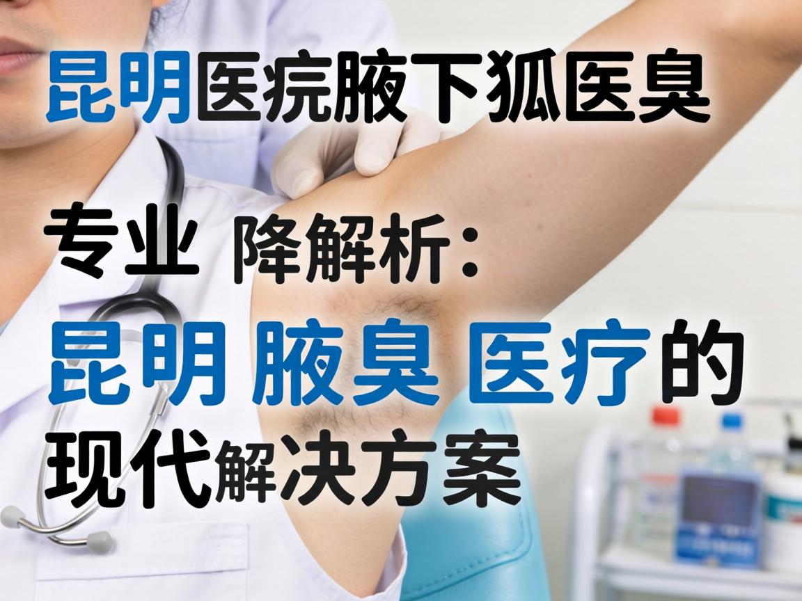 昆明腋下狐臭医院专业解析,昆明腋臭医疗的现代解决方案 昆明腋下狐臭医院专业解析,昆明腋臭医疗的现代解决方案