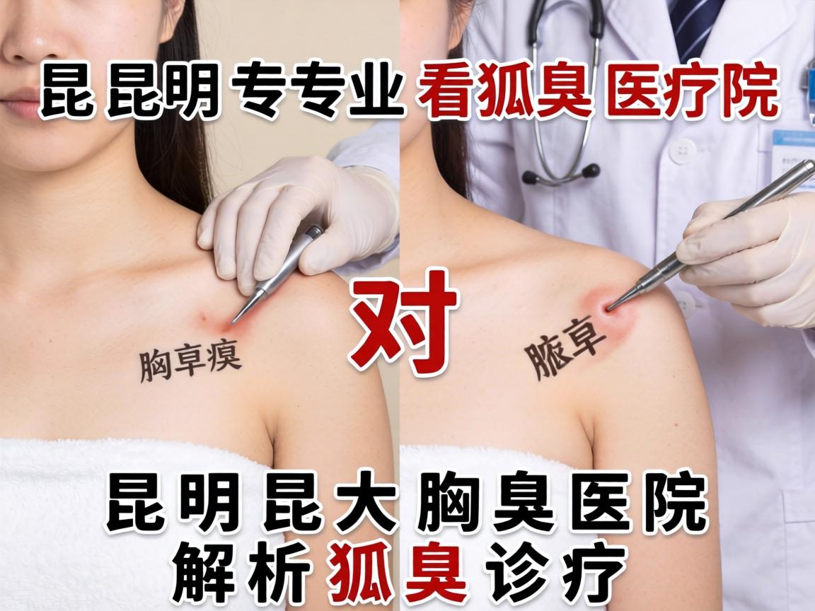 昆明专业看狐臭医院对比，昆明昆大腋臭医院解析狐臭诊疗