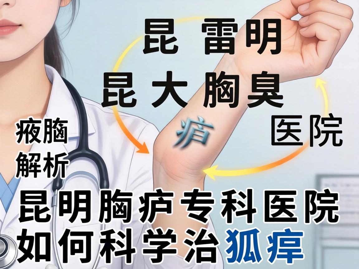 昆明昆大腋臭医院解析，昆明腋臭专科医院如何科学治狐臭