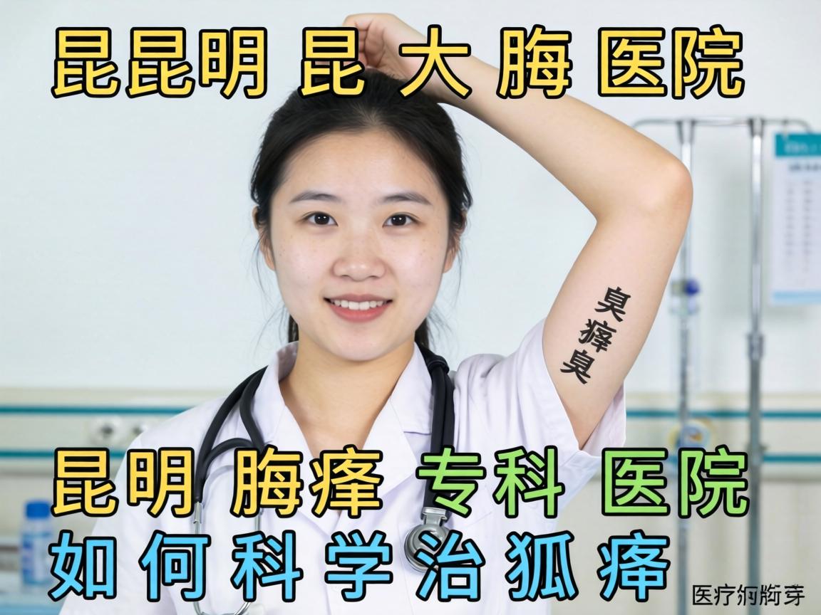 昆明昆大腋臭医院解析，昆明腋臭专科医院如何科学治狐臭