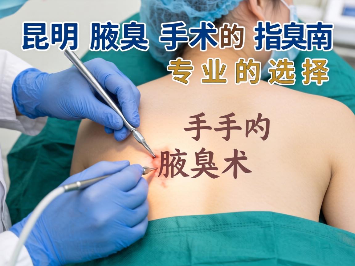 昆明腋臭手术指南,详解昆明腋臭手术的专业选择 昆明腋臭手术指南,详解昆明腋臭手术的专业选择