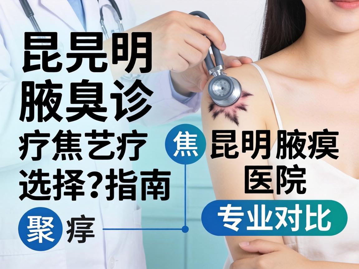 昆明腋臭诊疗选择指南，聚焦昆明腋臭医院专业对比