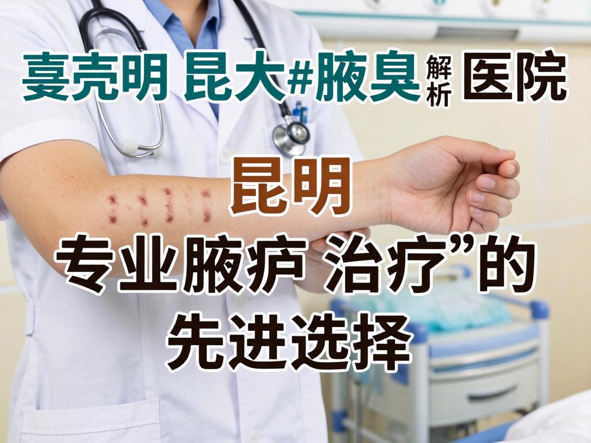 昆明昆大腋臭医院解析，昆明专业腋臭治疗的先进选择