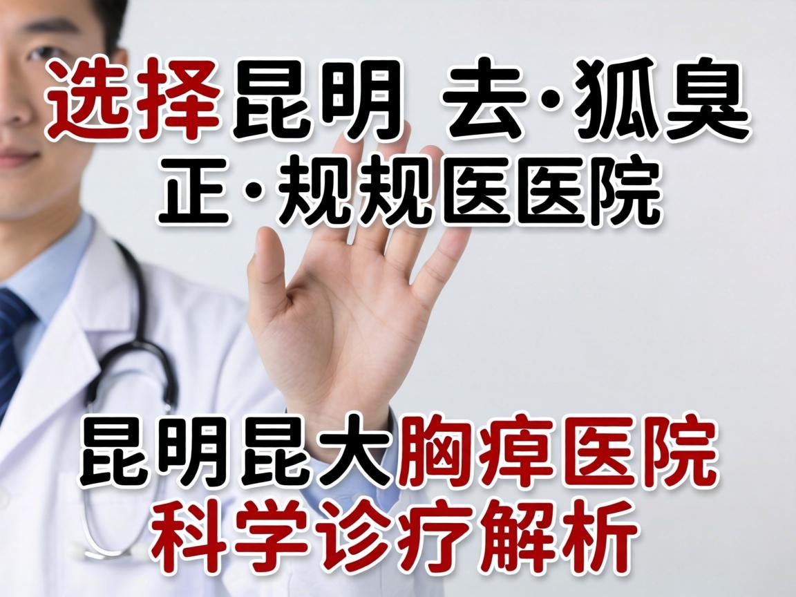 选择昆明去狐臭正规医院，昆明昆大腋臭医院的科学诊疗解析