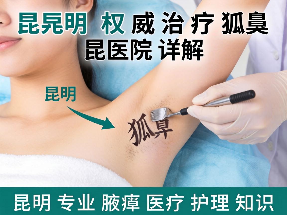 昆明权威治疗狐臭医院详解，昆明专业腋臭医疗护理知识