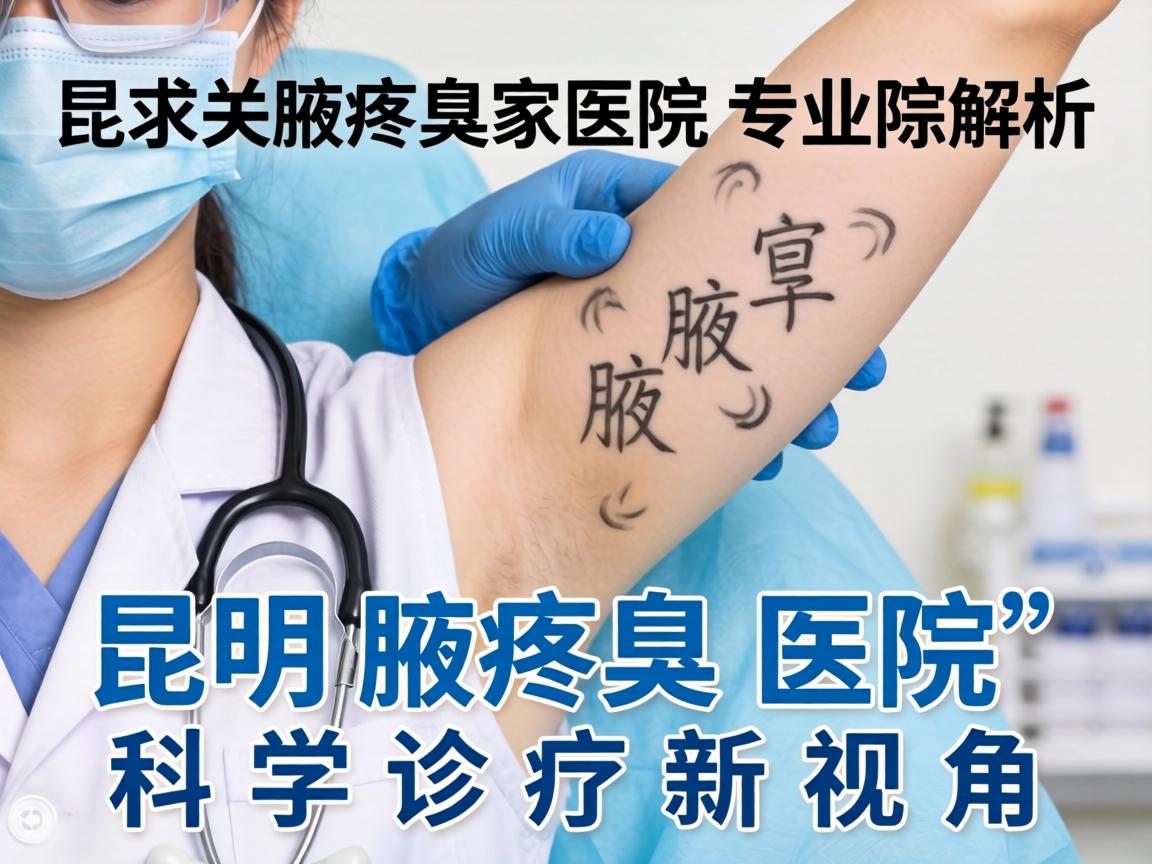 昆明腋臭医院专业解析，昆明腋臭医院的科学诊疗新视角