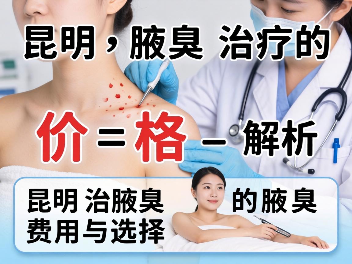 昆明腋臭治疗价格解析,昆明治腋臭的费用与选择 昆明腋臭治疗价格解析,昆明治腋臭的费用与选择