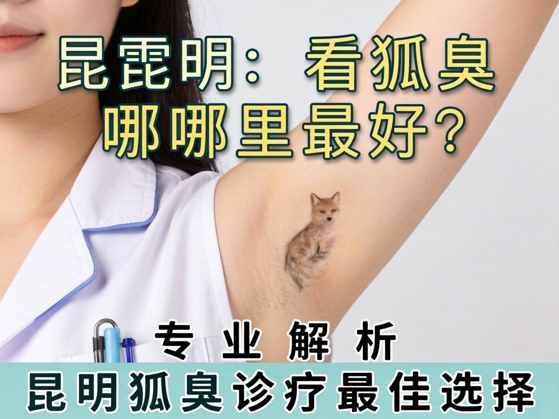 昆明看狐臭哪里最好？专业解析昆明狐臭诊疗最佳选择