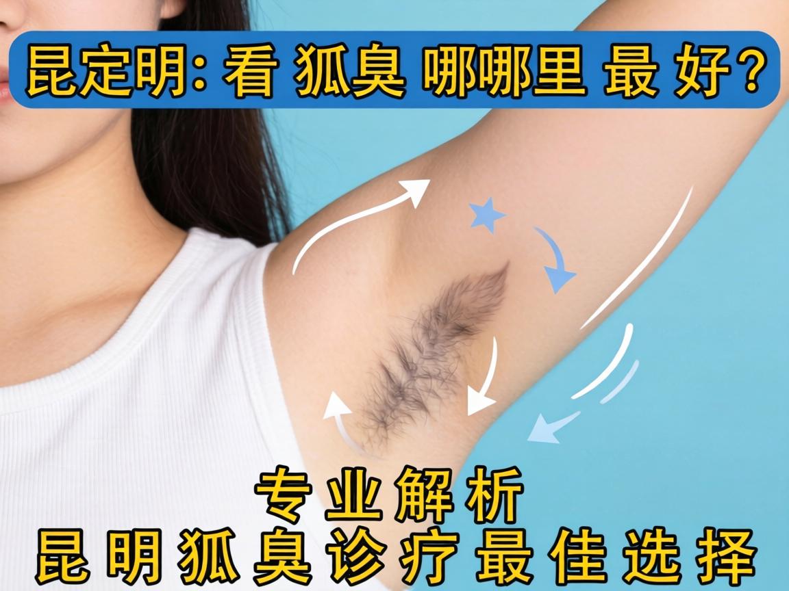 昆明看狐臭哪里最好？专业解析昆明狐臭诊疗最佳选择