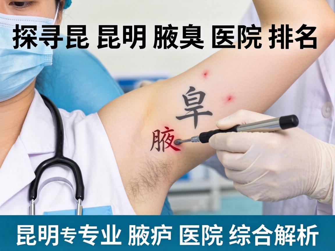 探寻昆明腋臭医院排名，昆明专业腋臭医院综合解析