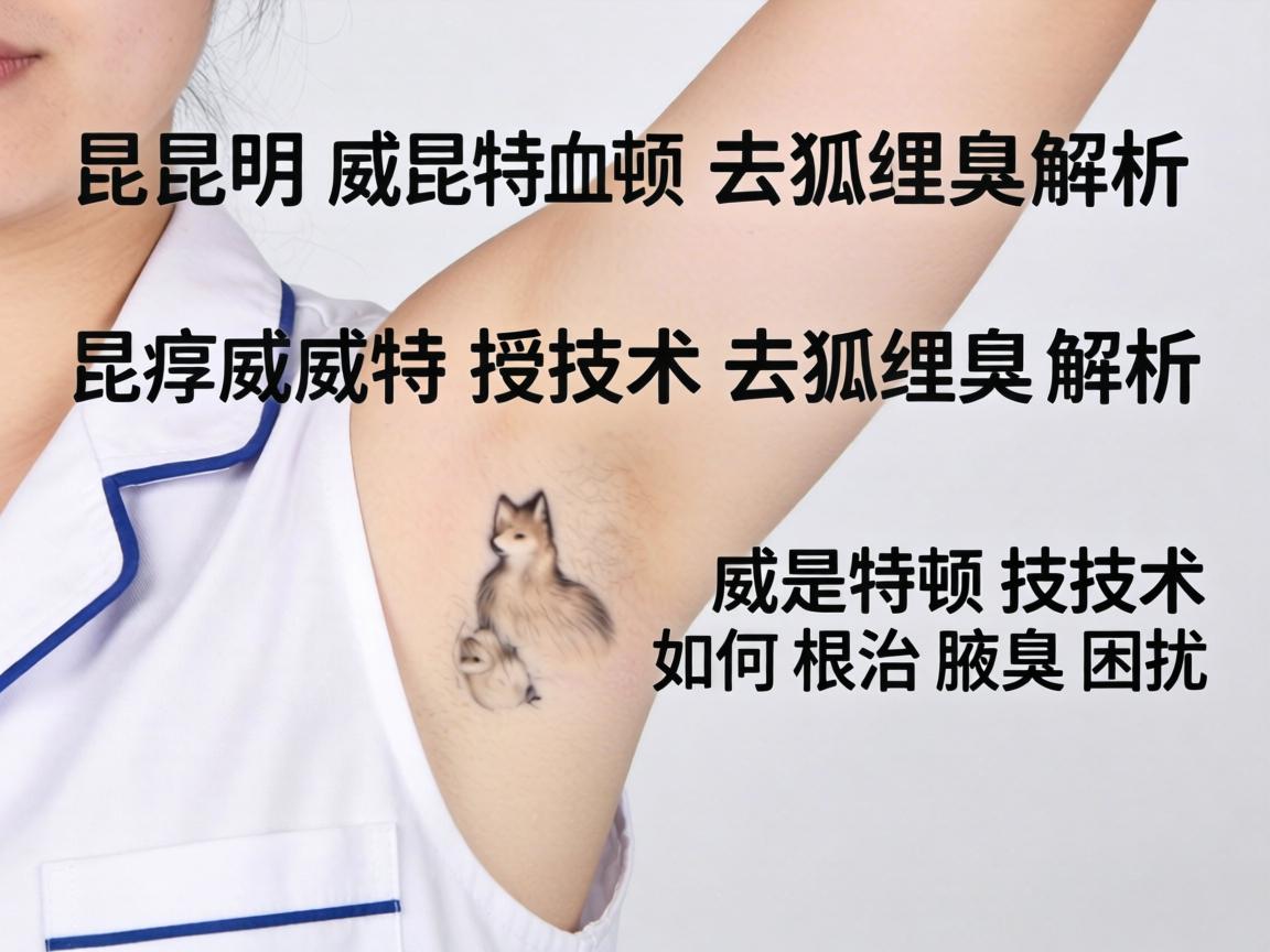 昆明威特顿技术去狐臭解析，威特顿技术如何根治腋臭困扰