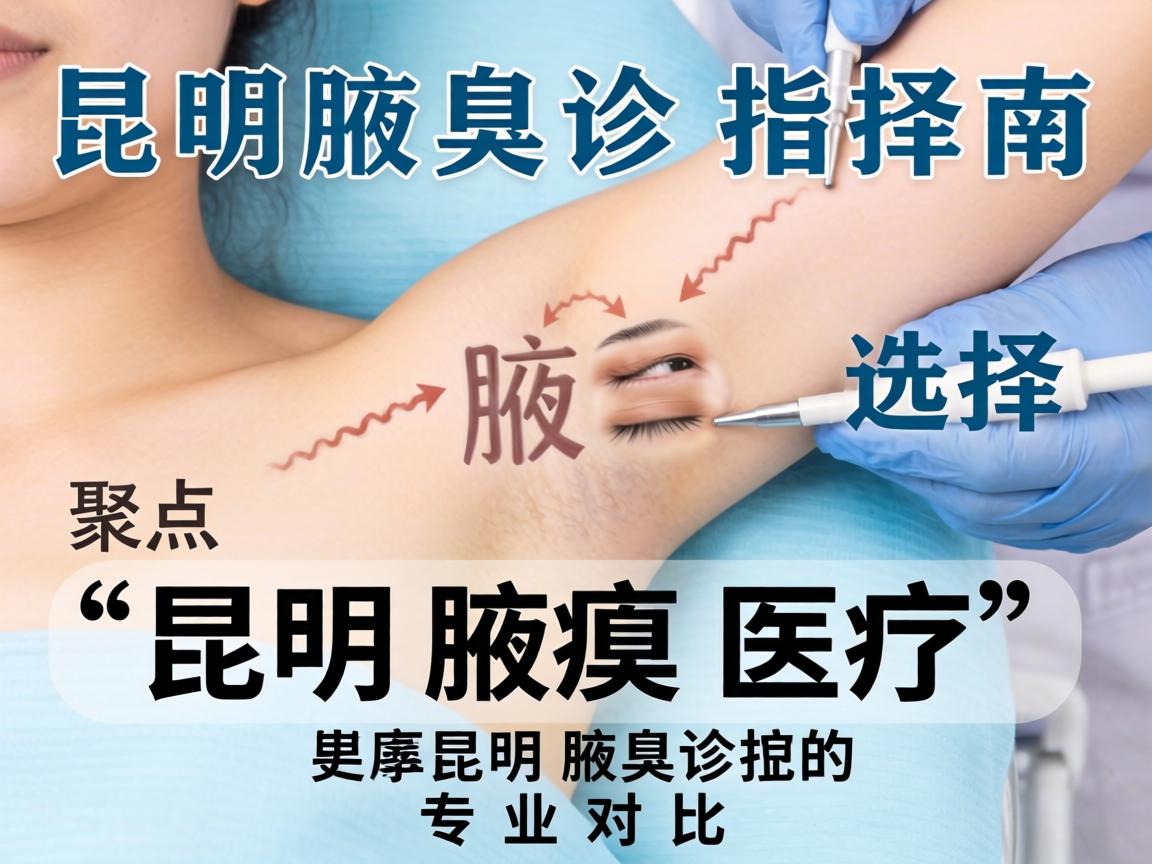 昆明腋臭诊疗选择指南，聚焦昆明腋臭医疗的专业对比