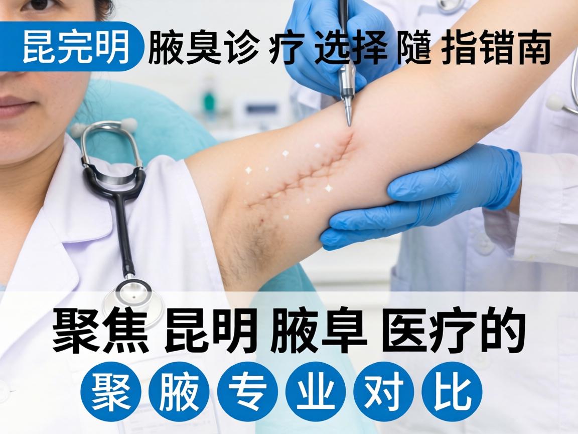 昆明腋臭诊疗选择指南，聚焦昆明腋臭医疗的专业对比