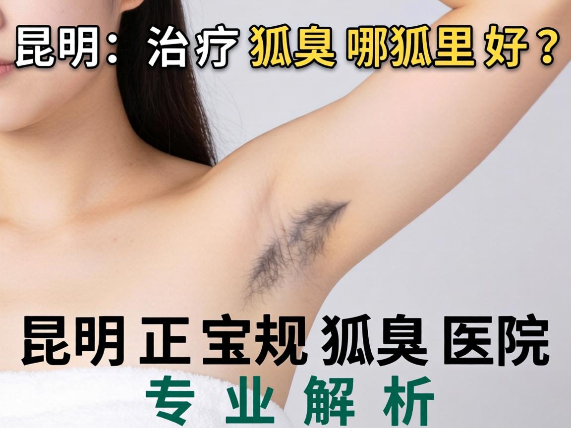 昆明治疗狐臭哪里好？昆明正规狐臭医院专业解析