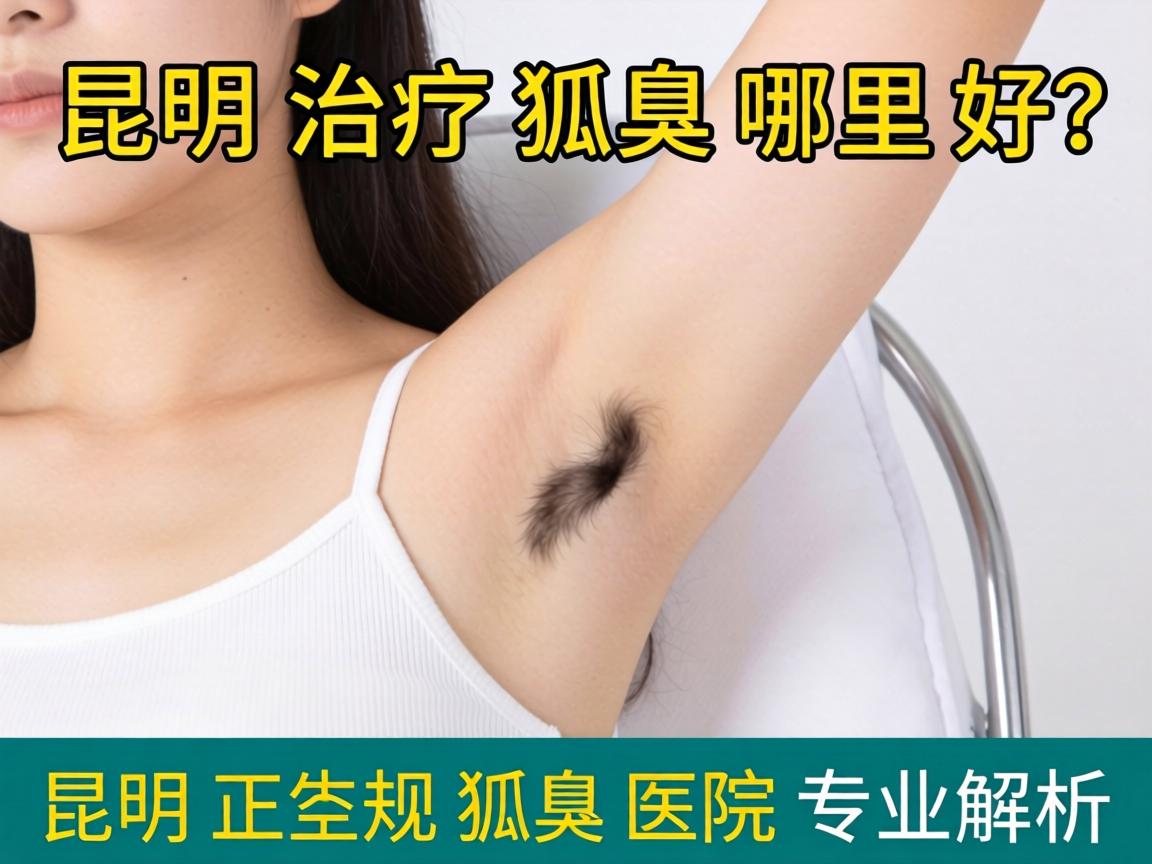 昆明治疗狐臭哪里好？昆明正规狐臭医院专业解析