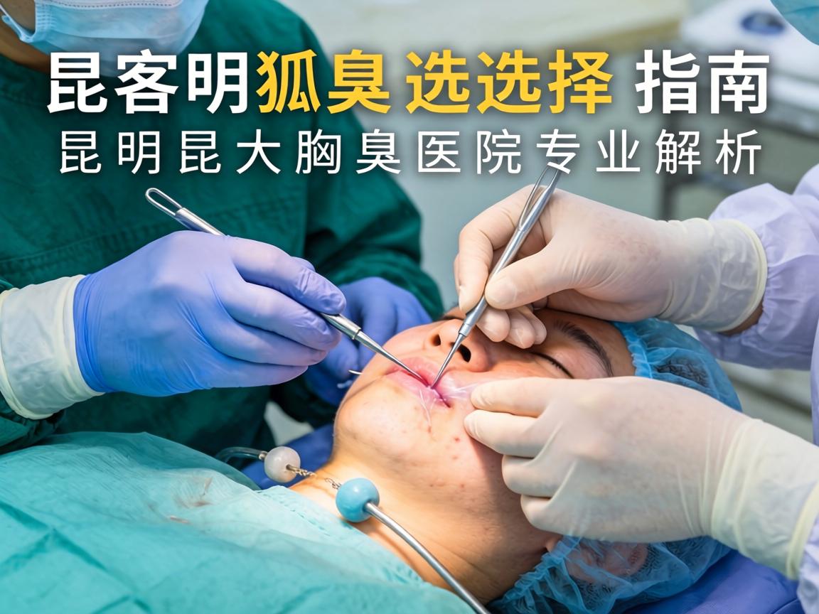 昆明狐臭手术医院选择指南，昆明昆大腋臭医院专业解析