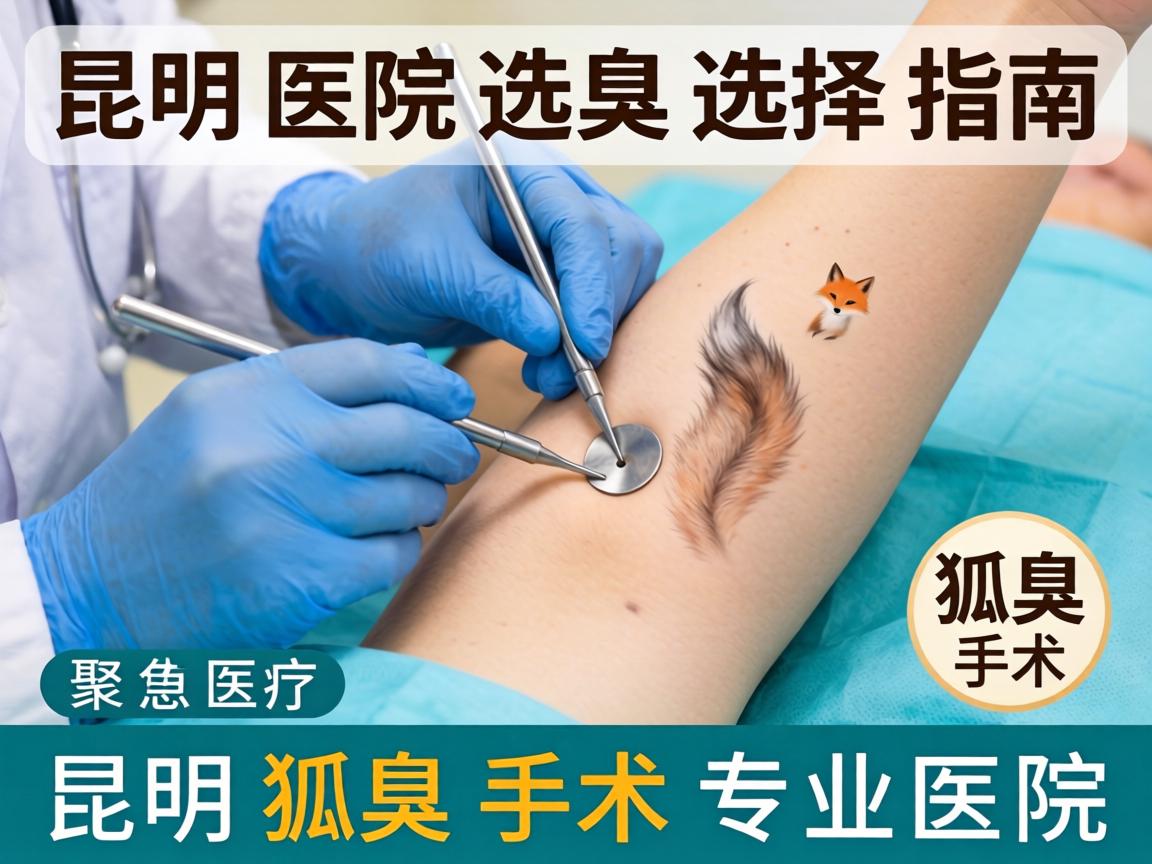 昆明狐臭手术医院选择指南，聚焦昆明狐臭手术专业医院