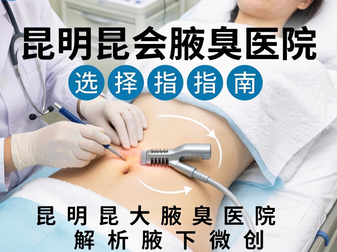 昆明腋臭医院选择指南，昆明昆大腋臭医院解析腋下微创