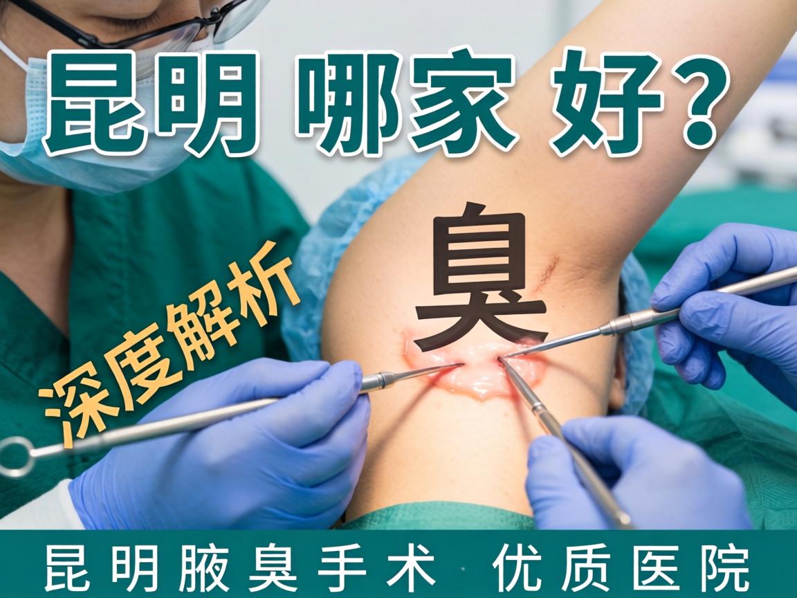 昆明腋臭手术哪家好？深度解析昆明腋臭手术优质医院