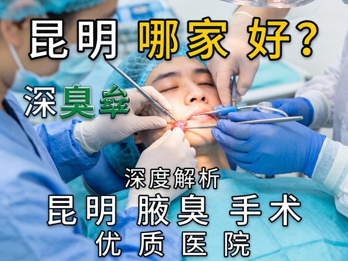 昆明腋臭手术哪家好？深度解析昆明腋臭手术优质医院