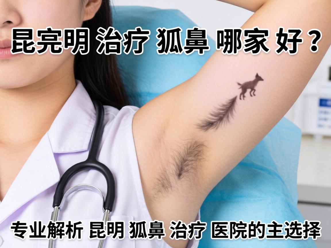 昆明治疗狐臭哪家好？专业解析昆明狐臭治疗医院的选择