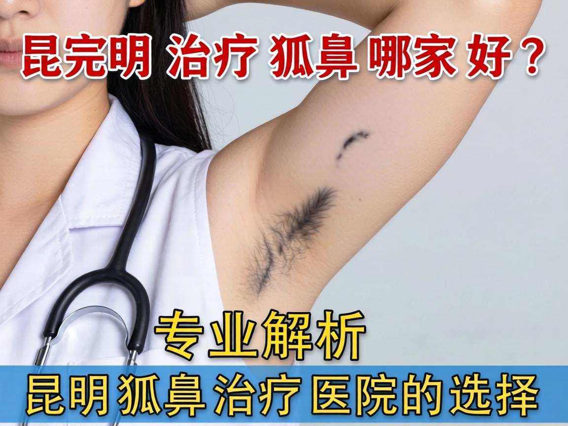 昆明治疗狐臭哪家好？专业解析昆明狐臭治疗医院的选择