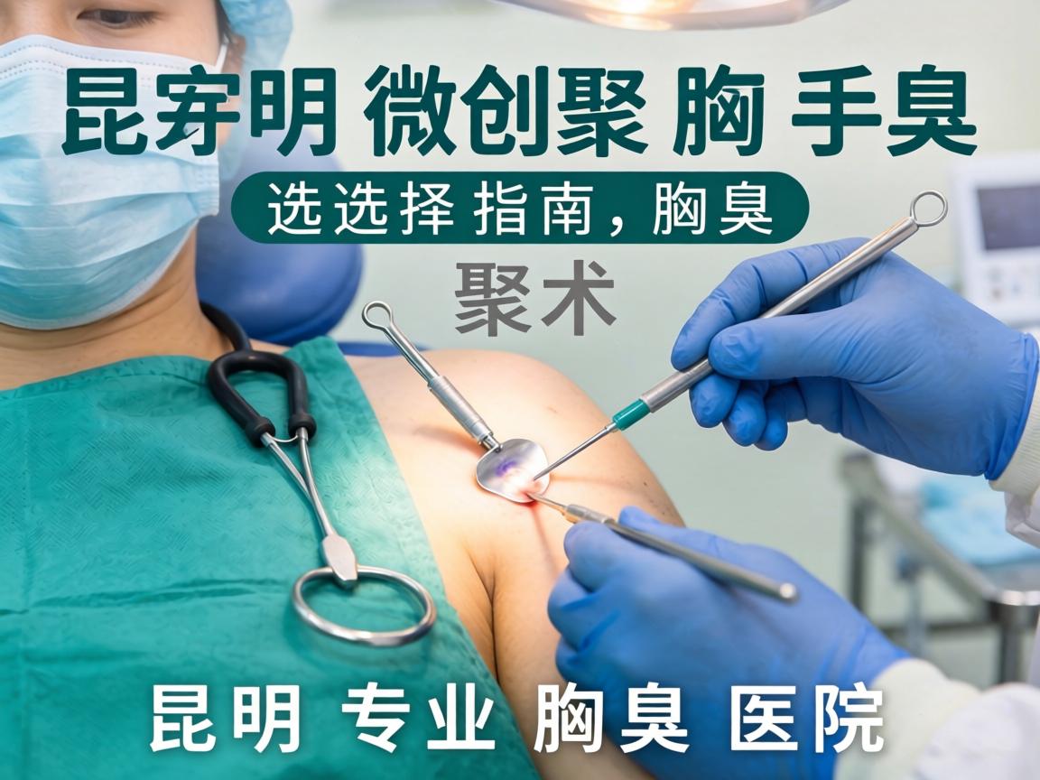 昆明微创腋臭手术选择指南，聚焦昆明专业腋臭医院