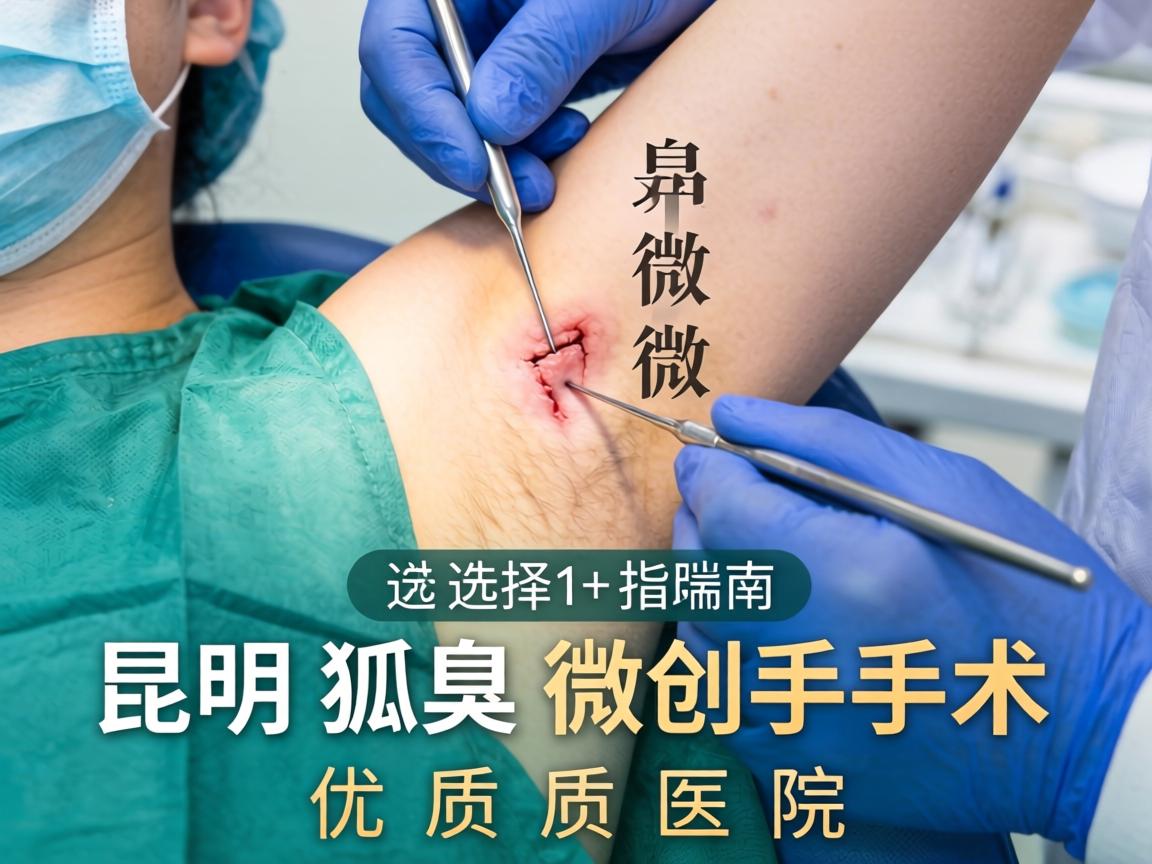 昆明狐臭微创手术选择指南，详解昆明狐臭微创手术优质医院