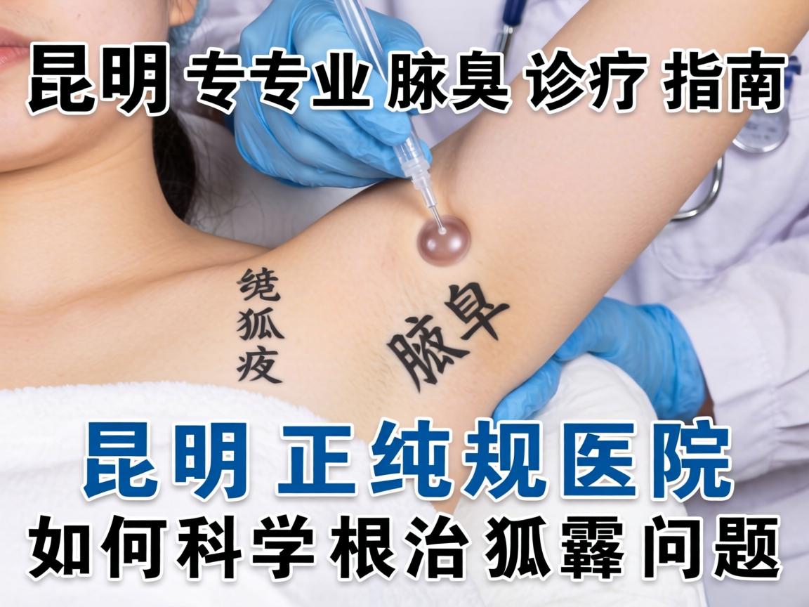 昆明专业腋臭诊疗指南，昆明正规医院如何科学根治狐臭问题