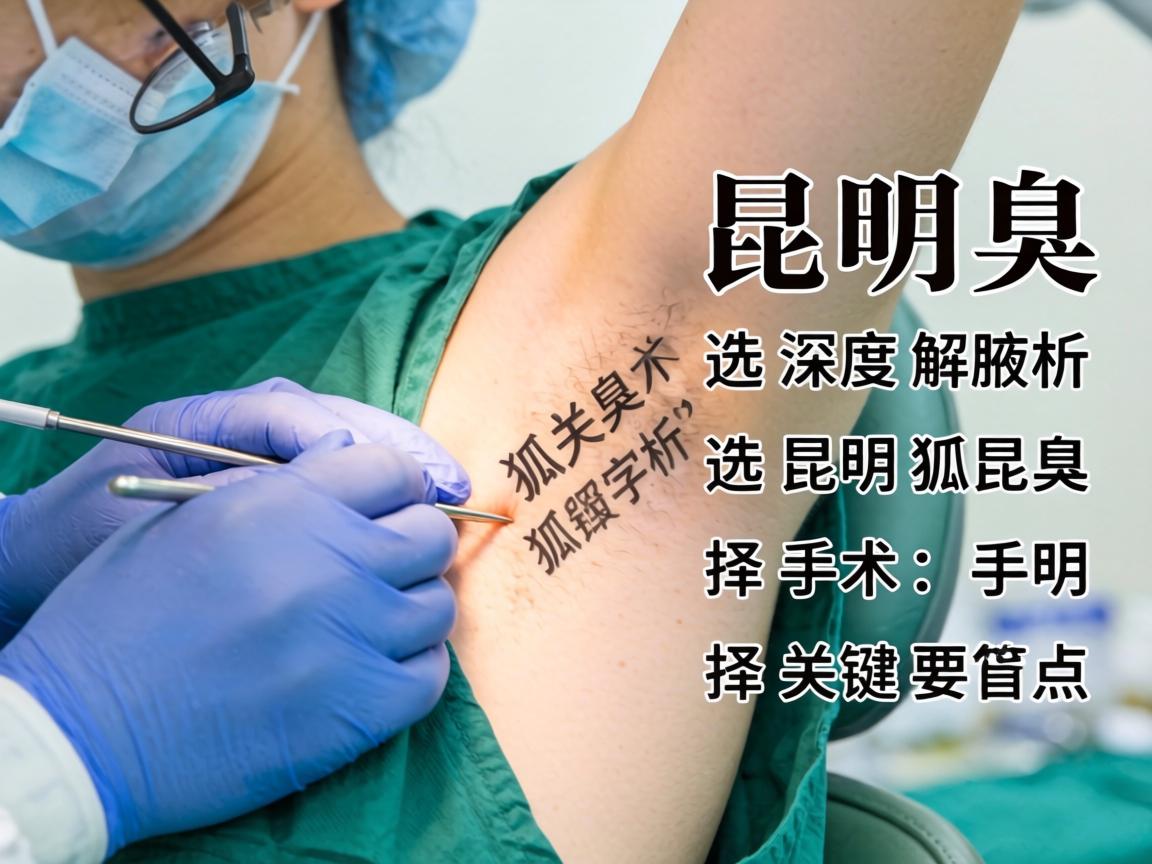 昆明狐臭手术深度解析，选择昆明狐臭手术的关键要点