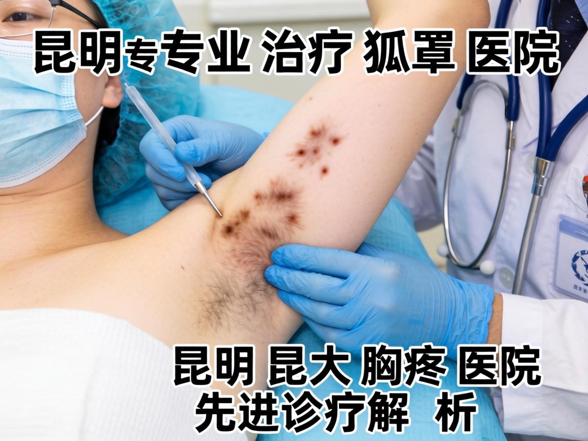 昆明专业治疗狐臭医院，昆明昆大腋臭医院先进诊疗解析