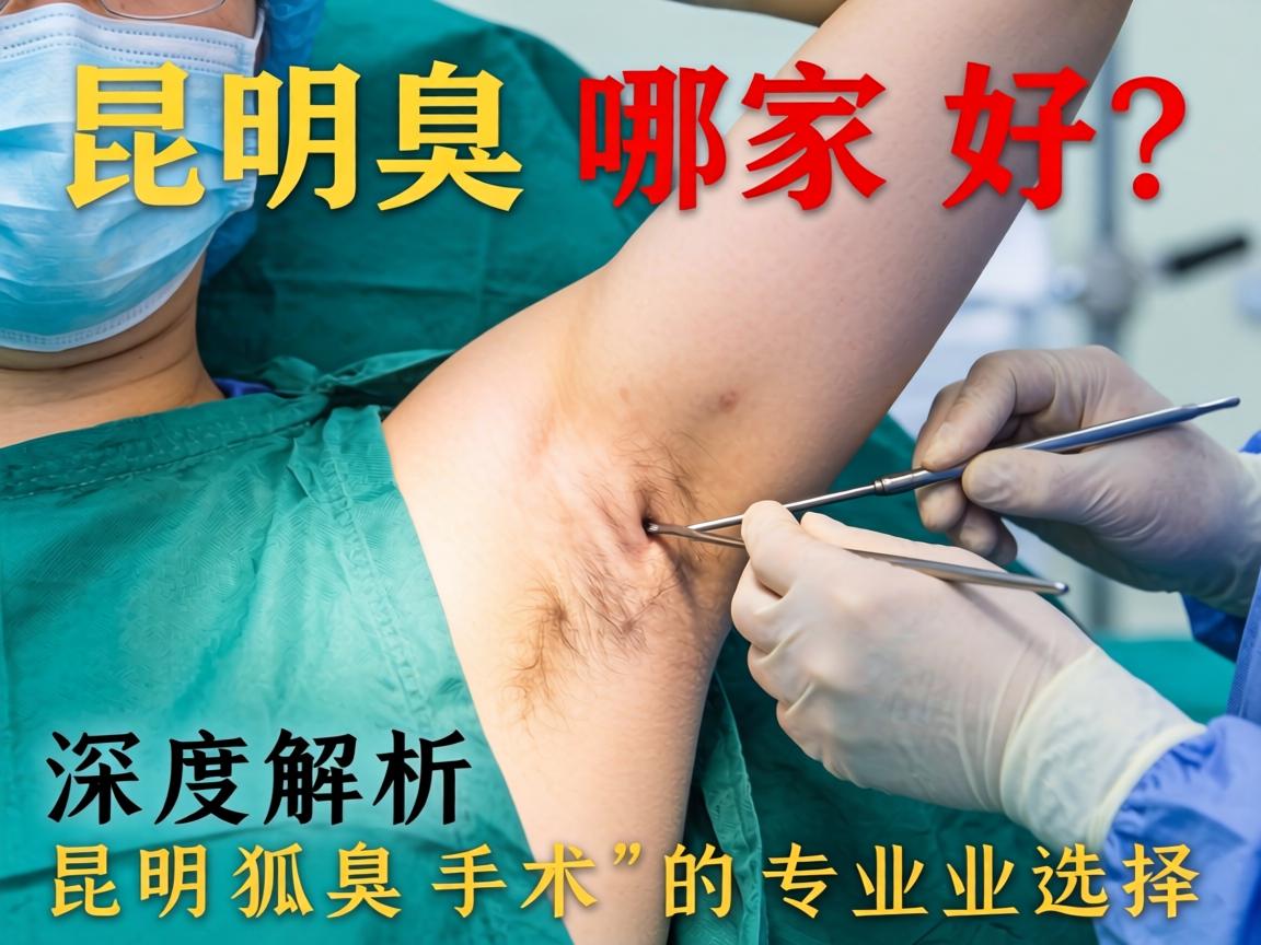 昆明狐臭手术哪家好？深度解析昆明狐臭手术的专业选择