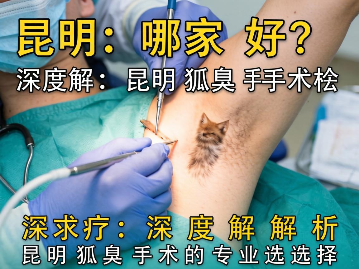 昆明狐臭手术哪家好？深度解析昆明狐臭手术的专业选择