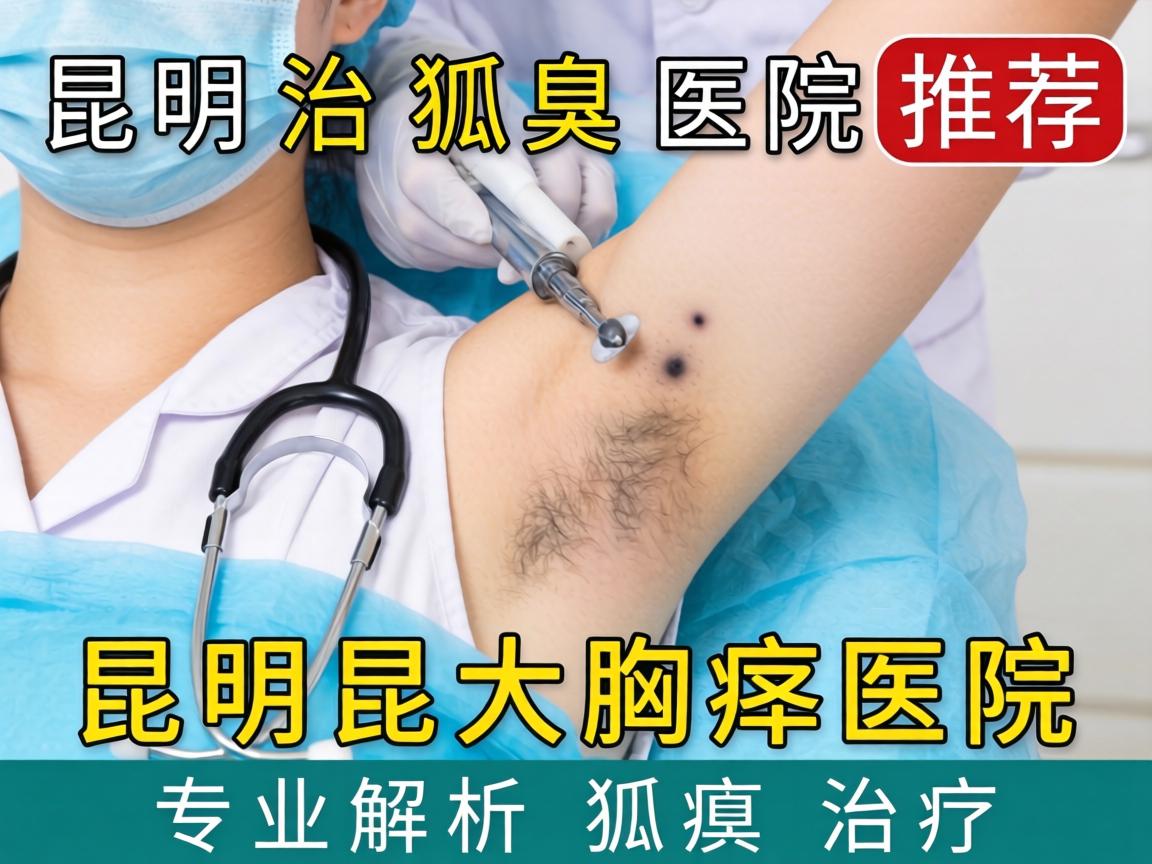 昆明治狐臭医院推荐，昆明昆大腋臭医院专业解析狐臭治疗