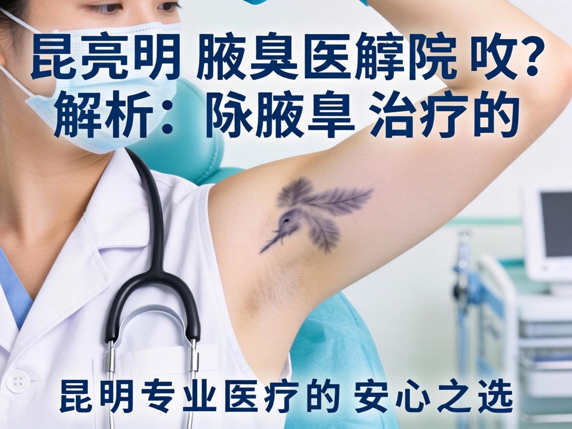 昆明腋臭医院解析腋臭治疗，昆明专业医疗的安心之选