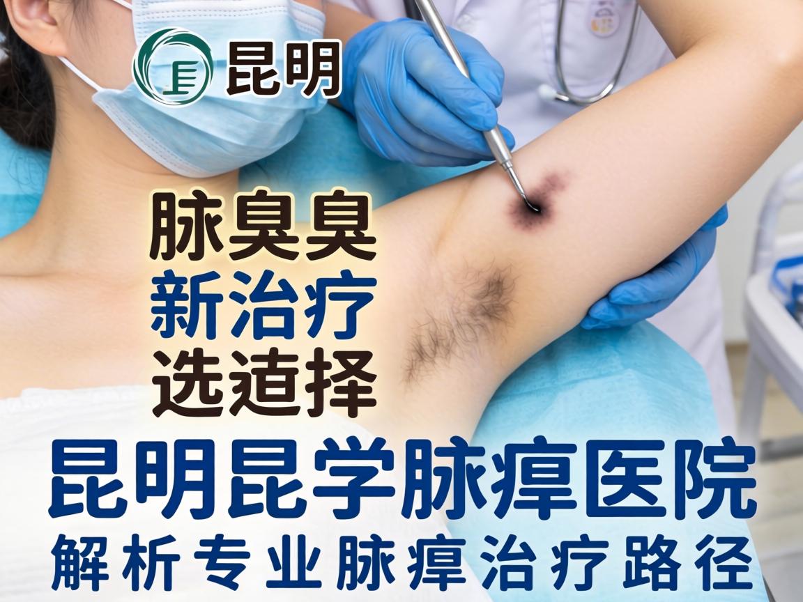 昆明腋臭治疗新选择，昆明昆大腋臭医院解析专业腋臭治疗路径