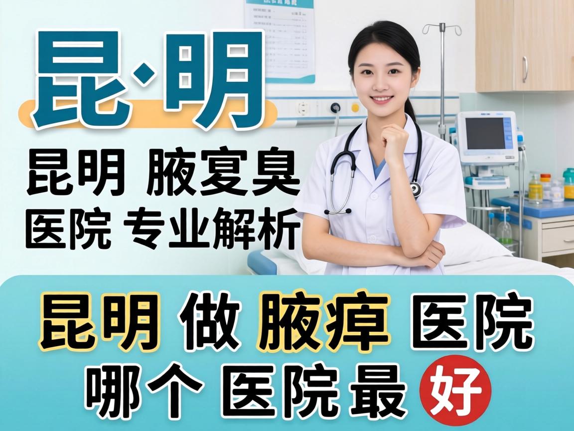 昆明腋臭医院专业解析，昆明做腋臭医院哪个医院最好