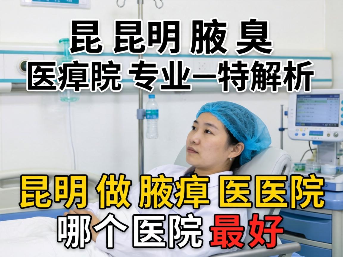 昆明腋臭医院专业解析，昆明做腋臭医院哪个医院最好