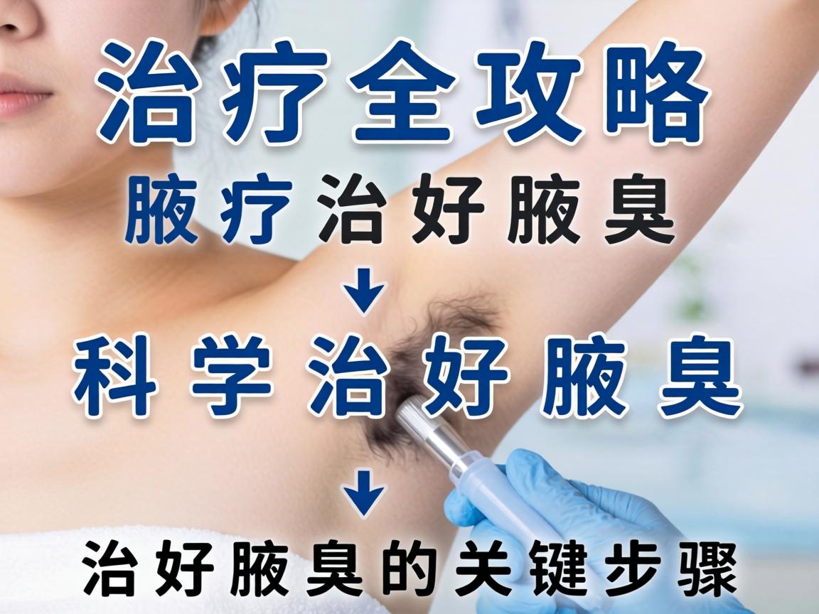 腋臭治疗全攻略，科学治好腋臭，治好腋臭的关键步骤