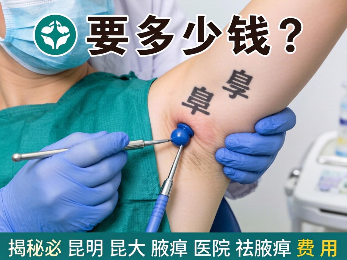 腋臭手术要多少钱？揭秘昆明昆大腋臭医院祛腋臭费用