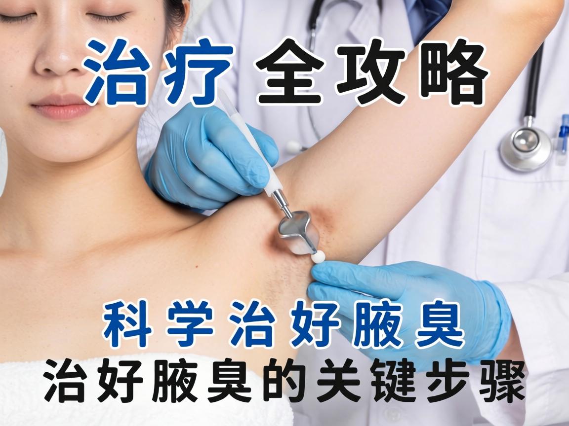 腋臭治疗全攻略，科学治好腋臭，治好腋臭的关键步骤