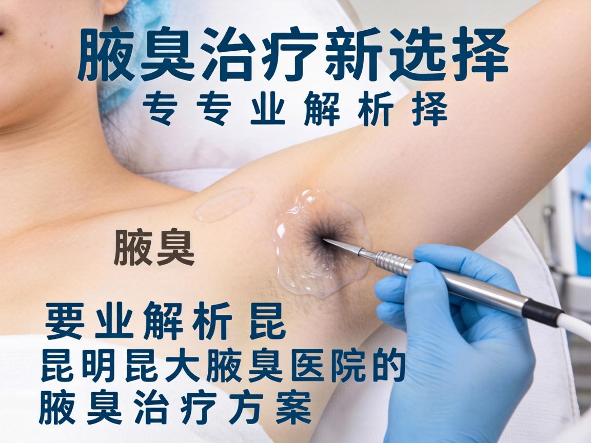 腋臭治疗新选择，专业解析昆明昆大腋臭医院的腋臭治疗方案