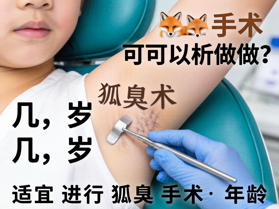 狐臭手术几岁可以做?详解适宜进行狐臭手术的年龄 狐臭手术几岁可以做?详解适宜进行狐臭手术的年龄