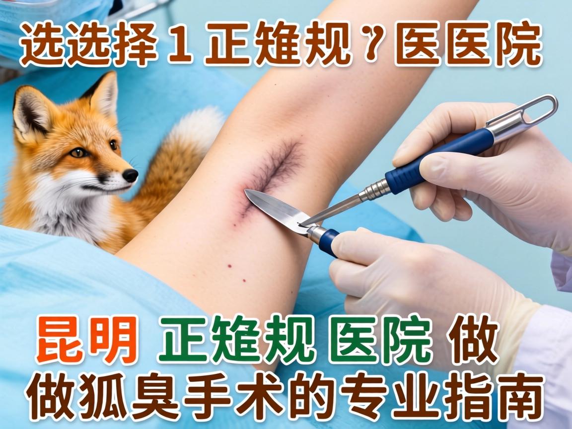 狐臭手术选择正规医院，昆明正规医院做狐臭手术的专业指南