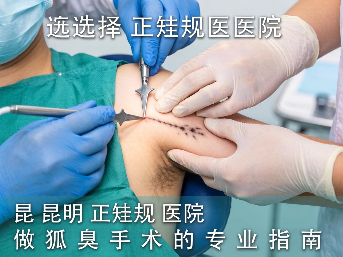 狐臭手术选择正规医院，昆明正规医院做狐臭手术的专业指南