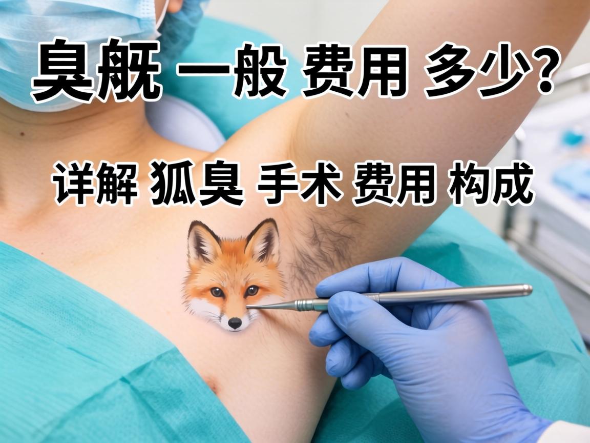 狐臭手术一般费用多少？详解狐臭手术费用构成
