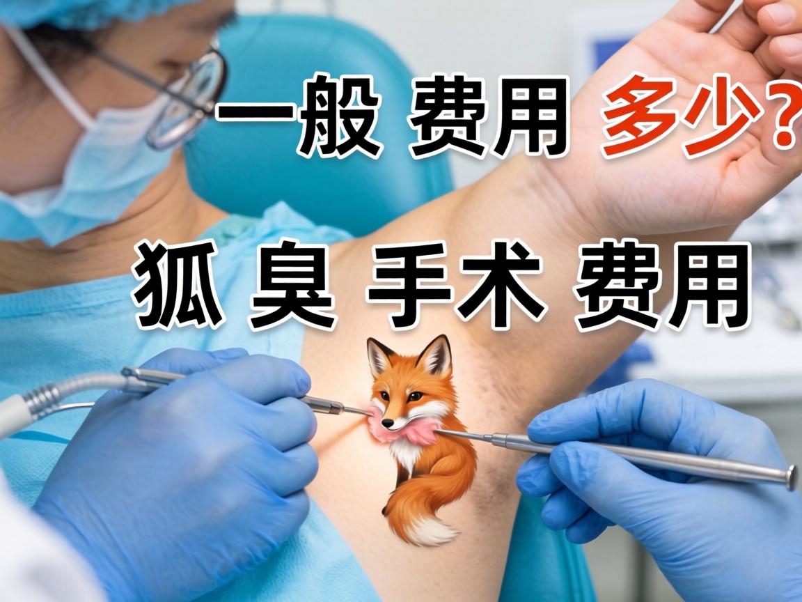 狐臭手术一般费用多少？详解狐臭手术费用构成