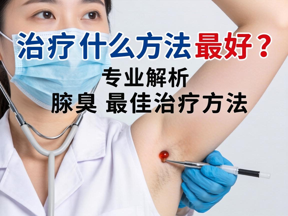 腋臭治疗什么方法最好？专业解析腋臭最佳治疗方法