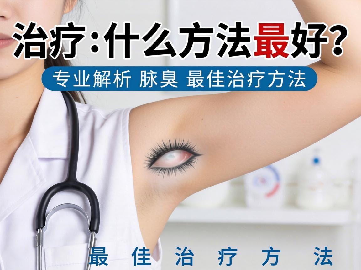 腋臭治疗什么方法最好？专业解析腋臭最佳治疗方法